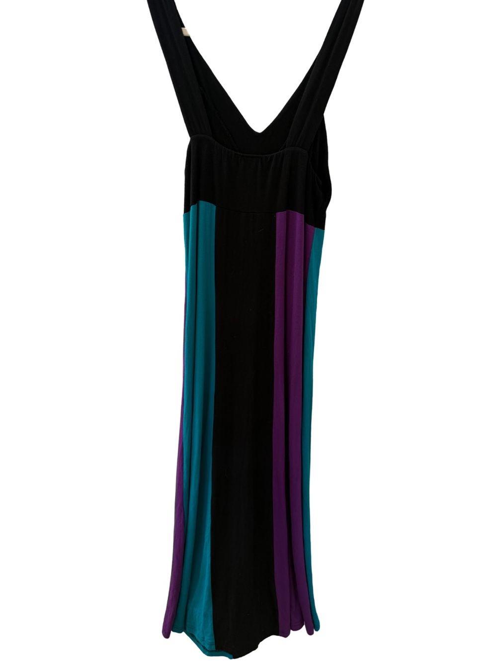 Vintage Y2K Striped Maxi Dress Diva Size Large